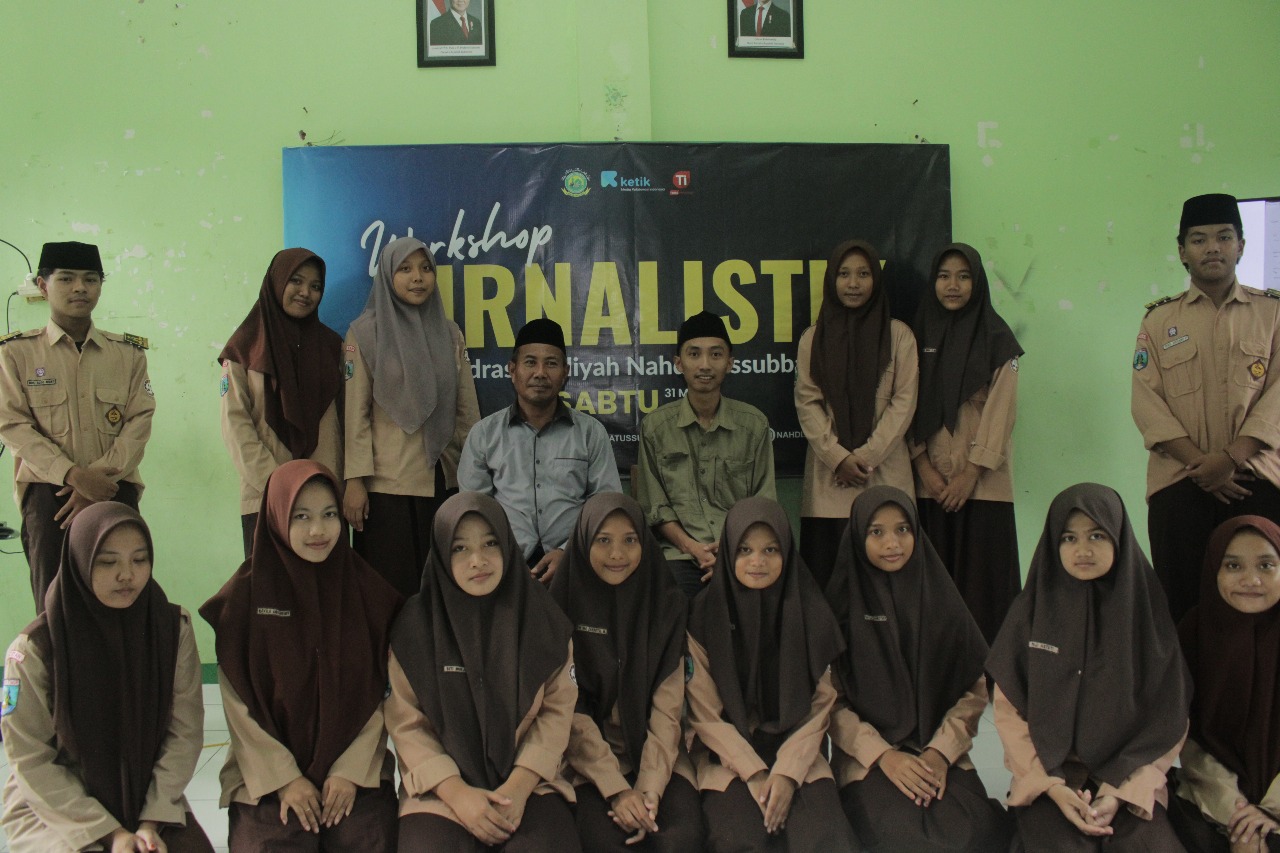 MA Nahdlatussubban Pacitan Gelar Workshop Jurnalistik Cetak, Siapkan Siswa Jadi Pewarta Muda